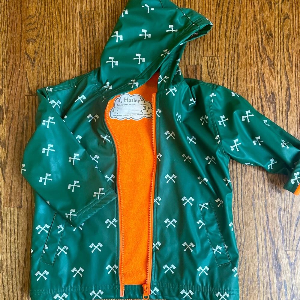 Hatley Boys Rain Jacket 3T